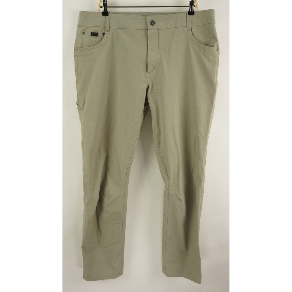 Kuhl Resistor Jean Men's 40 x 30 Beige Stretch Performance Outdoor Hiking Pant